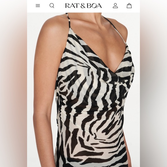 Rat & Boa Zinnia Dress Small - Picture 4 of 5